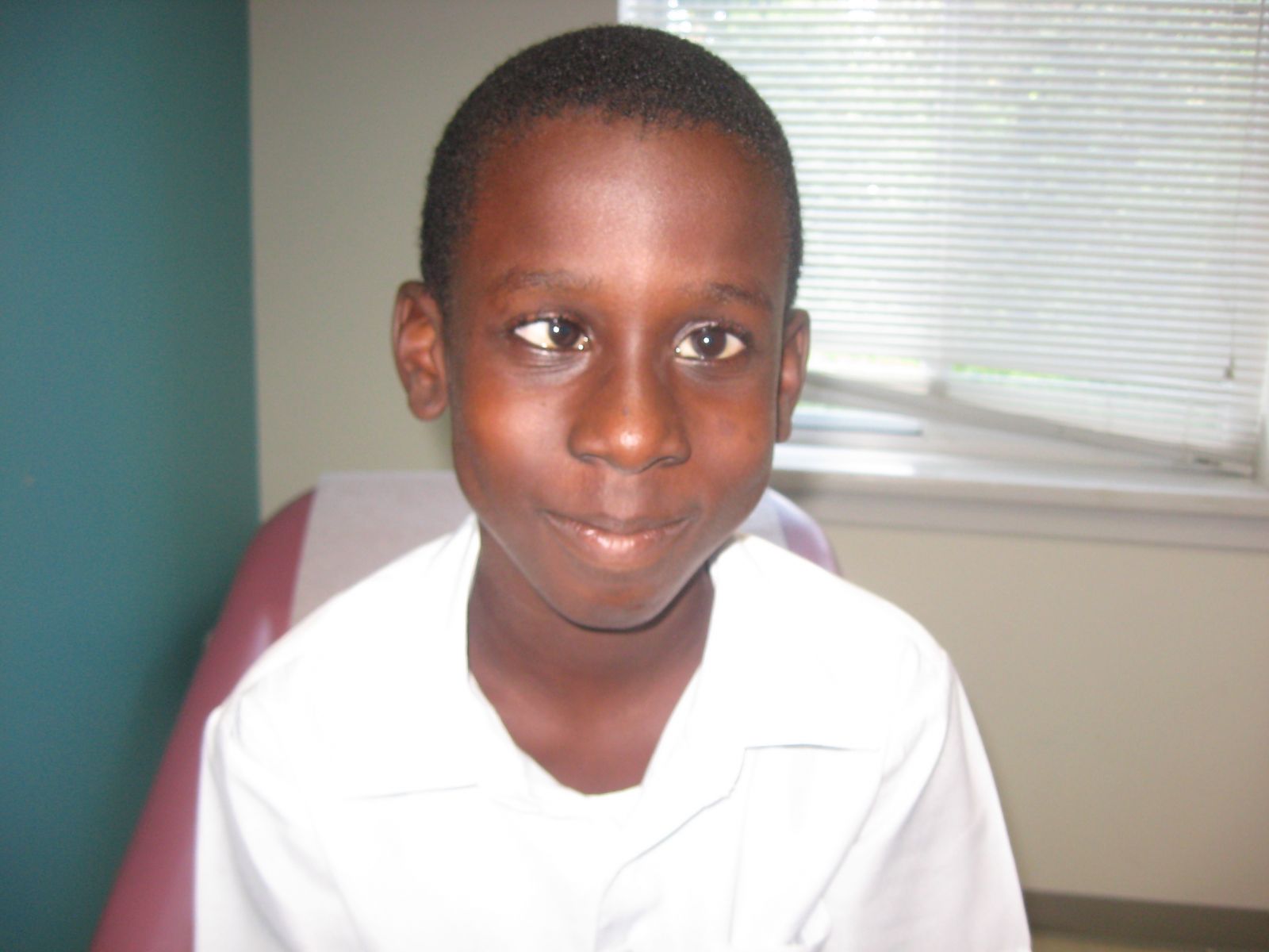 Paul Caton before surgery